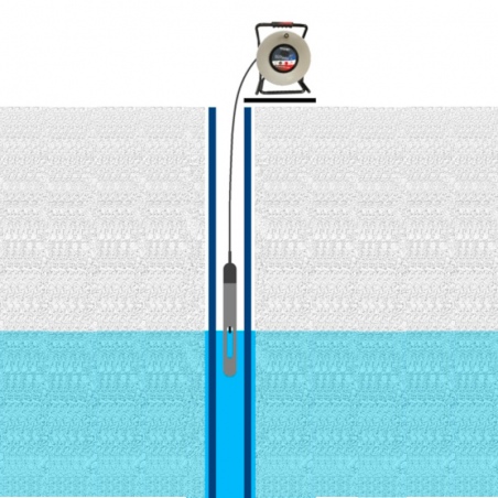 Mobile water depth tester - electronic depthTESTER by Novabo