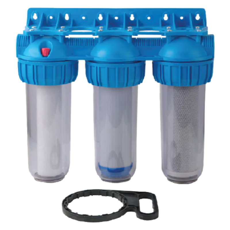 Triple filters - cases with cartridges