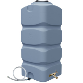 Rainwater storage tank set Roma BK 750 with hose