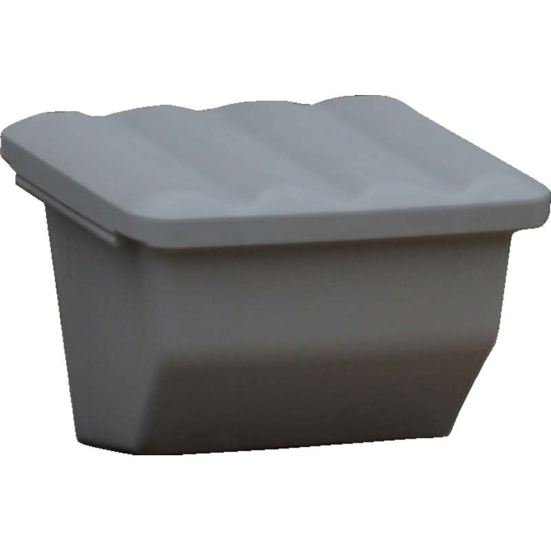 Sand, salt and sorbent bin 60 l blue