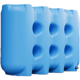 Aquabank Slim 4000 l rainwater storage tank blue