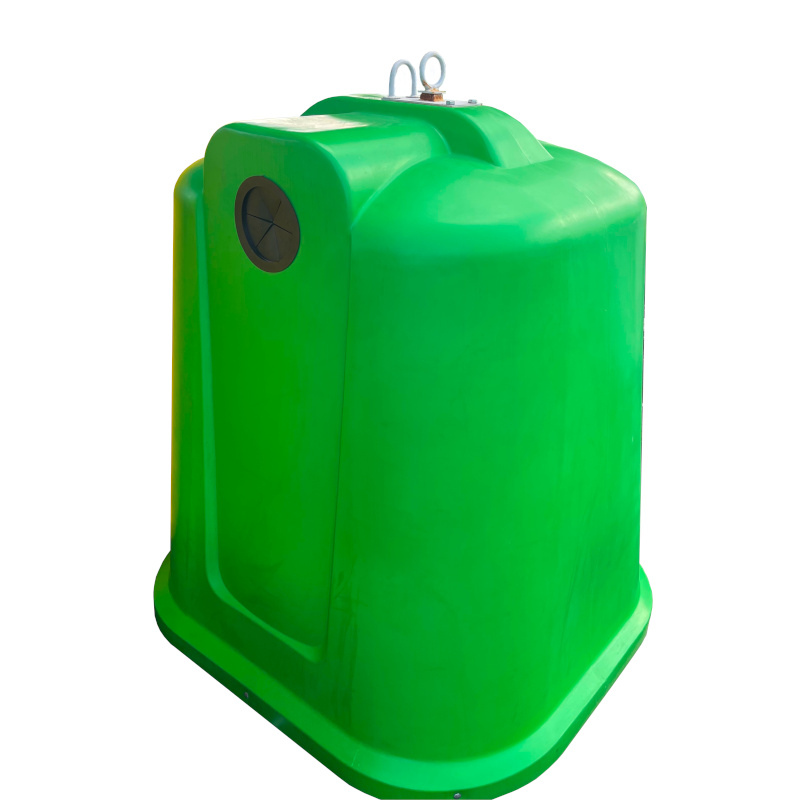 UHP green container 2500 l KUBOID