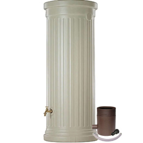 Rainwater storage kit Column tank 1000L-2000L with rainwater collector