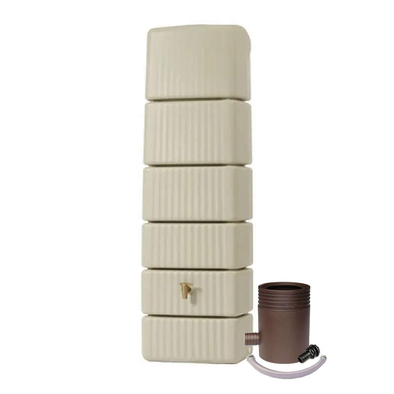 Rainwater storage set Slim 300L with collector