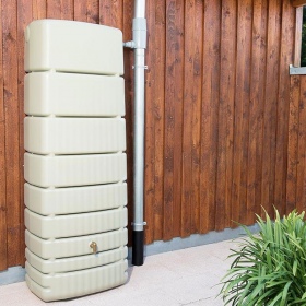 Rainwater tank Slim 650l beige