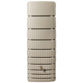 Rainwater tank Slim 650 l beige