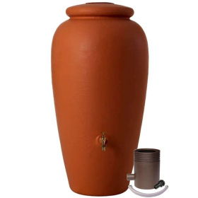 Rainwater storage tank set Amfora 300L-500L with collector