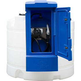 BlueMaster Basic Plus single wall tank with 2500 l distribution box