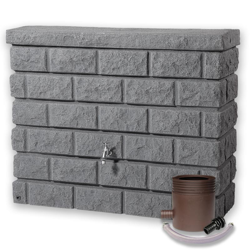 Rocky 400L rainwater tank set