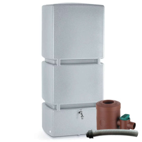 Jumbo 800L rainwater tank set