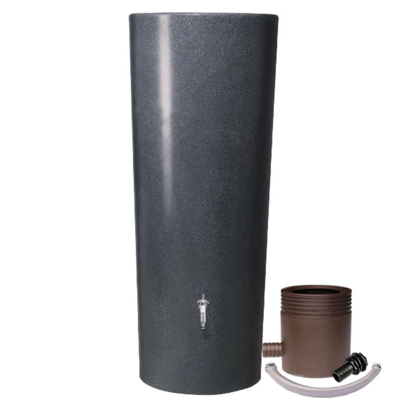 Stone 2in1 350L Lava rainwater tank set