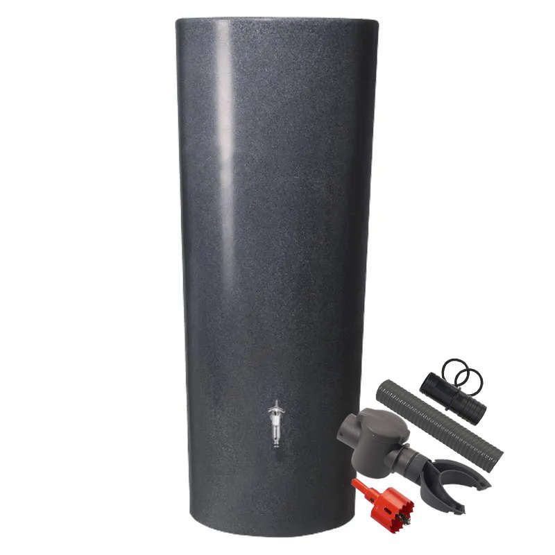 Stone 2in1 350 L Lava Speedy rainwater tank set