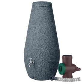 Zestaw zbiornik na deszczówkę Drop 410L Inox