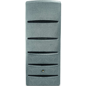 Rainwater storage tank Tower 720 l in granite grit colour