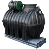 Euro Solid drainage treatment plant - rotomoulded tank