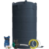 Grande rainwater tank set with pump