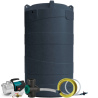 Grande rainwater tank set with pump