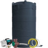 Grande rainwater tank set with pump