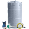 Grande rainwater tank set with pump