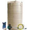 Grande rainwater tank set with pump