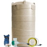 Grande rainwater tank set with pump