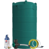 Grande rainwater tank set with pump