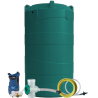 Grande rainwater tank set with pump