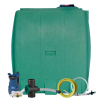 Verona rainwater tank set with pump