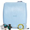 Verona rainwater tank set with pump