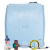 Verona rainwater tank set with pump