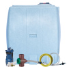 Verona rainwater tank set with pump