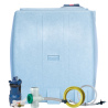 Verona rainwater tank set with pump