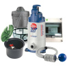 Adaptor kit for rainwater storage tank