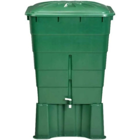 Rainwater storage tank Square green