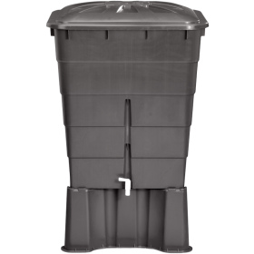 Rainwater storage tank Square graphite