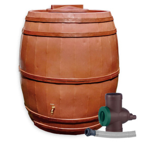 Rainwater tank set Big Bounty 1100L Inox