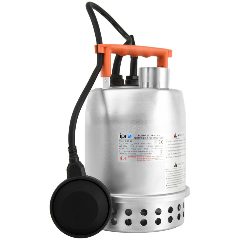 Submersible pump QBO 45 for clean water