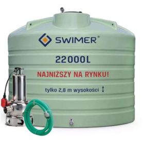 Single-wall tank with pump for RSM Agro Tank 22,000 l FUJP Swimer