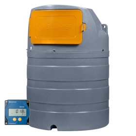 Swimer Tank Eco-Line ELDPS 1500 l diesel filling station with IDFM500 flow meter