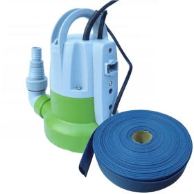 Floor 1.6 kit with hose for flooded rooms