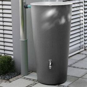 Rainbowl rainwater tank 210 l dark grey