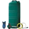 Grande rainwater tank set with pump