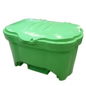 Container for sand and salt - PPMM green