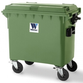 Four-wheel container Weber