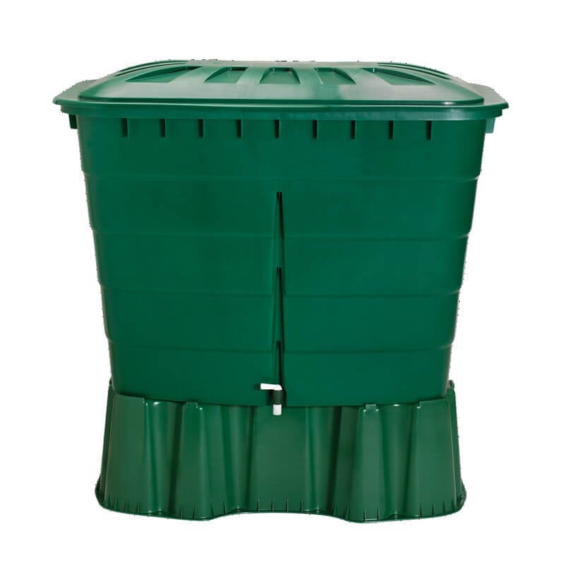 Rainwater storage tank Square graphite