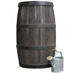 Rainwater tank barrel Burgundy 500L