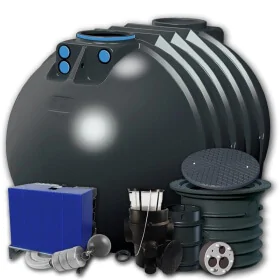 BLUELINE II MCRAIN 10000L HOME SYSTEM WITH C-PLUS UNIT AND MAXI FILTER
