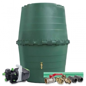 Top-Tank rainwater tank set