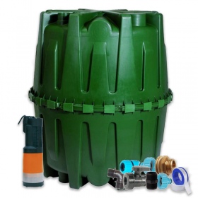 Set Herkules 1600 l tank with submersible pump